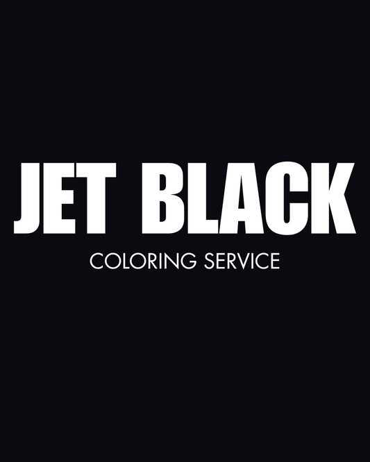 Jet Black Coloring Service